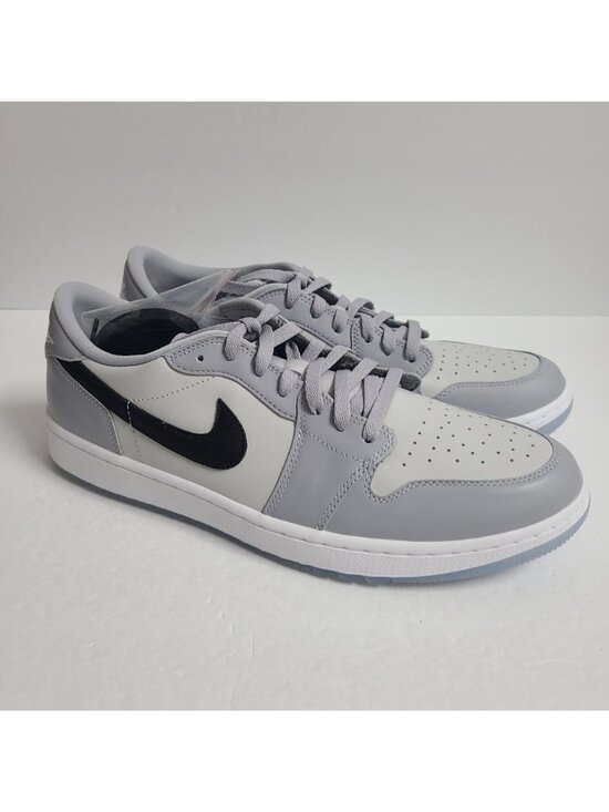 NEW Nike Air Jordan 1 Low Golf Shoes DD9315-002 Size 13 Wolf Grey #1 main image 7